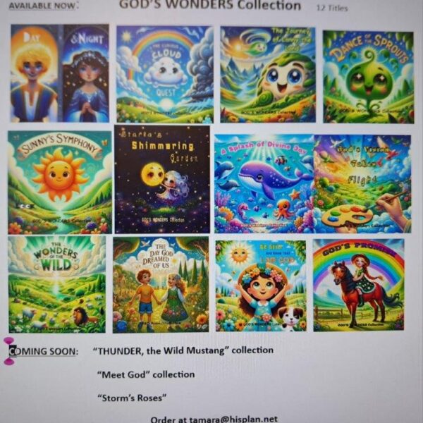GOD'S WONDERS Collection 12 Book Set